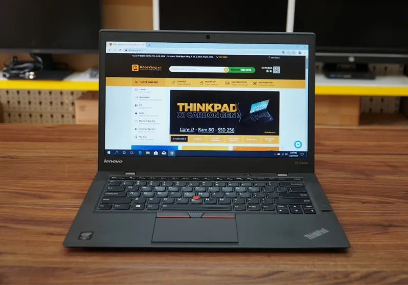 Lenovo Thinkpad X1 Gen 3 có thiết kế "ôm" vừa mắt 